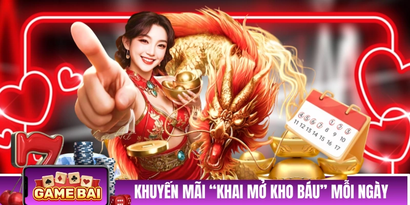 Khuyến mãi “Khai Mở Kho Báu” mỗi ngày